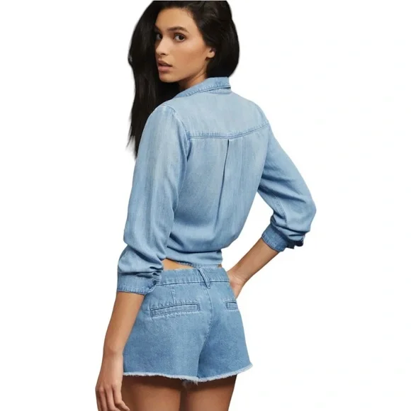 Pilcro The Mini Trouser Shorts - Picture 6 of 6